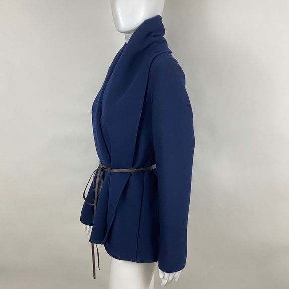 Lanvin Wool Jacket Navy Blue XS - Picture 4 of 7